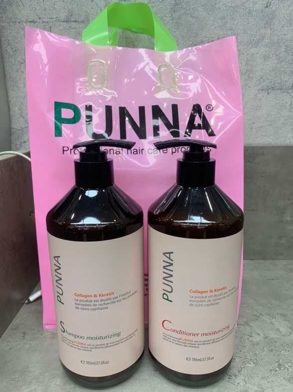 Keratin đã được bổ sung trong cặp gội/xả Punna